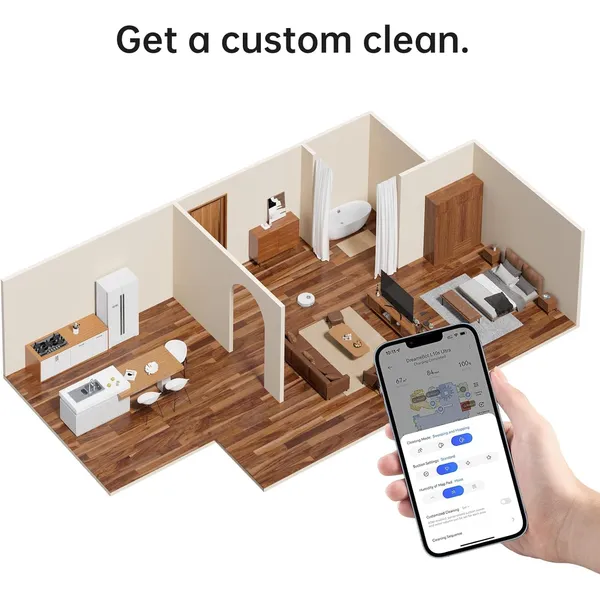 Dreame L10s Ultra: AI-Powered Robot Vacuum & Mop with Self-Emptying Station, Smart Navigation, and Deep Cleaning for Home
