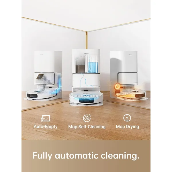 Dreametech L10 Ultra: AI Robot Vacuum & Mop with Self-Emptying Station, Smart Navigation, and Deep Cleaning for Home