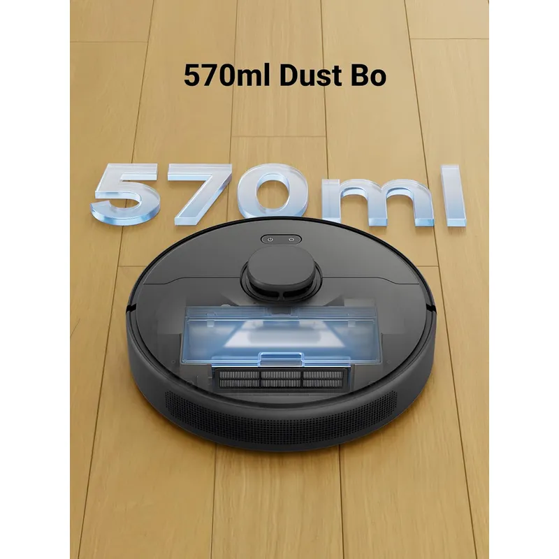 Dreame D9 Max Gen 2: 6000Pa Suction AI Laser Robot Vacuum with Self-Emptying Station & Smart Navigation for Whole Home Cleaning