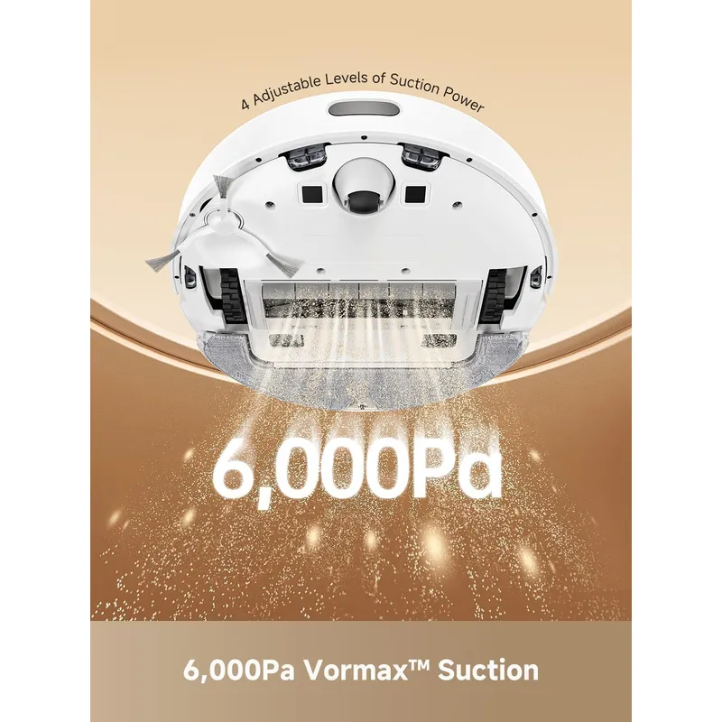 Dreame D10 Plus Gen 2: AI Laser Robot Vacuum with Self-Emptying Station, Mop & Smart Navigation for Whole Home Cleaning