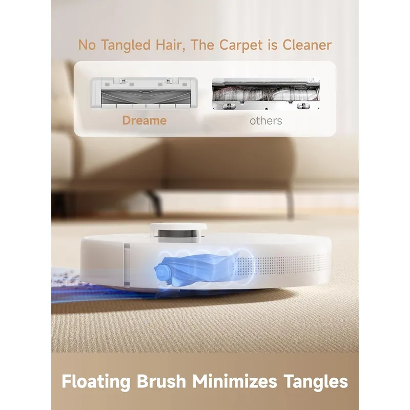 Dreame D10 Plus Gen 2: AI Laser Robot Vacuum with Self-Emptying Station, Mop & Smart Navigation for Whole Home Cleaning