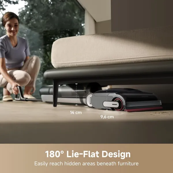 Dreame H15 Pro: Dual-Brush Cordless Vacuum with MistLock Dust Control & Self-Cleaning Station for Whole Home Deep Cleaning