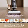 Dreame H14 Pro: Cordless Wet Dry Vacuum with MistLock Dust Control & Self-Cleaning Station for Whole Home Deep Cleaning