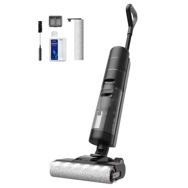 Dreame H13 Pro: 18000Pa Dual Roller Wet/Dry Vacuum with Self-Cleaning Station, Edge-to-Edge Cleaning & 99.99% UV Sterilization