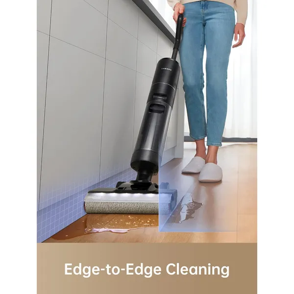 Dreame H13 Pro: 18000Pa Dual Roller Wet/Dry Vacuum with Self-Cleaning Station, Edge-to-Edge Cleaning & 99.99% UV Sterilization