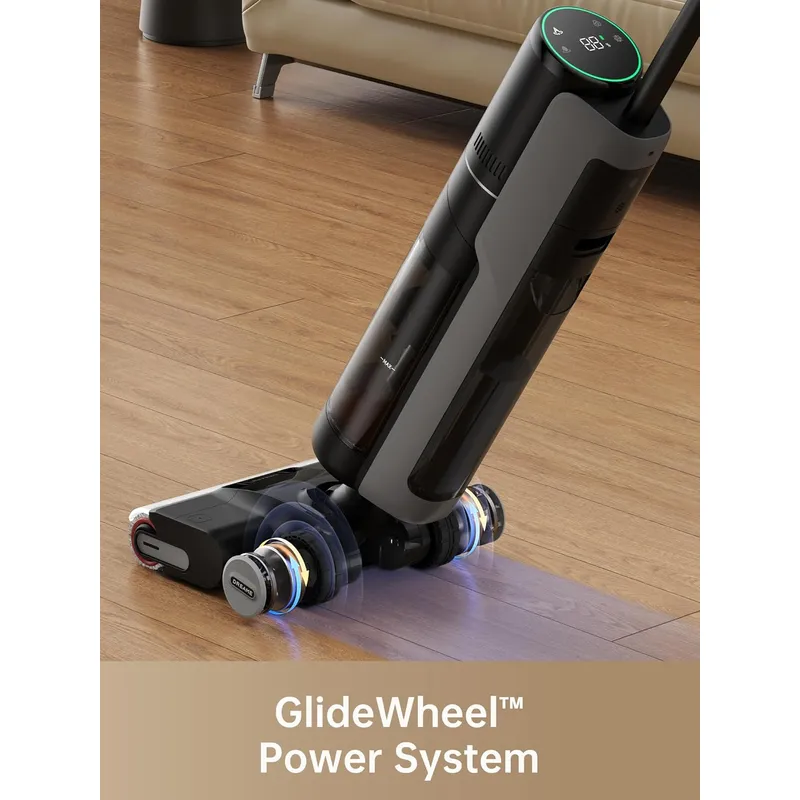 Dreame H13 Pro: 18000Pa Dual Roller Wet/Dry Vacuum with Self-Cleaning Station, Edge-to-Edge Cleaning & 99.99% UV Sterilization