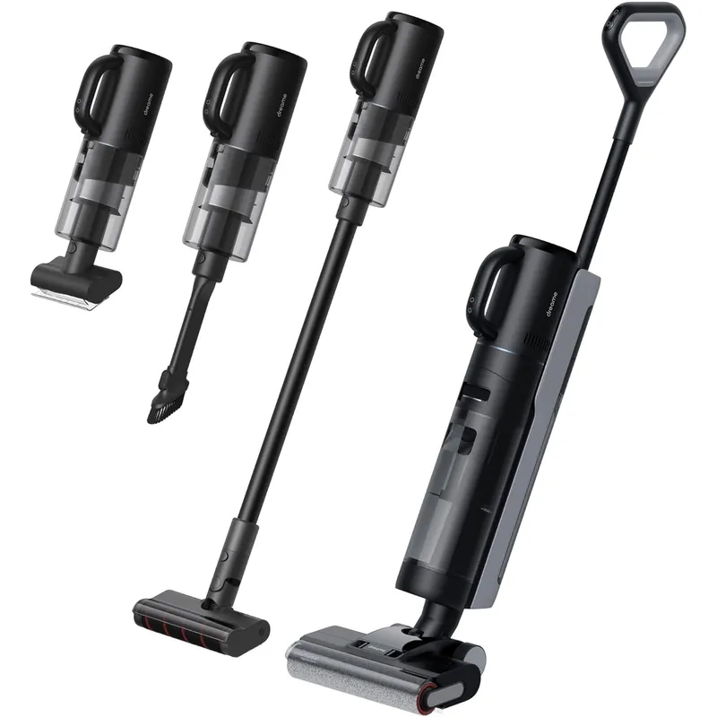 Dreame H12 Dual: Cordless Wet/Dry Vacuum with Dual-Action Self-Cleaning, Smart Dirt Detection & Pet Hair Anti-Tangle Tech