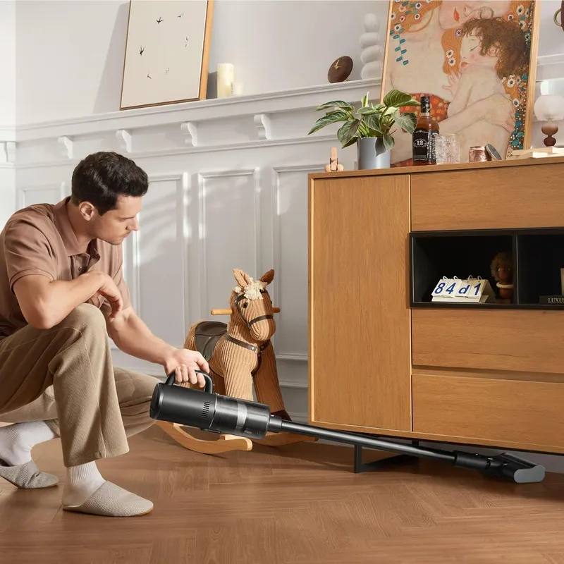 Dreame H12 Dual: Cordless Wet/Dry Vacuum with Dual-Action Self-Cleaning, Smart Dirt Detection & Pet Hair Anti-Tangle Tech