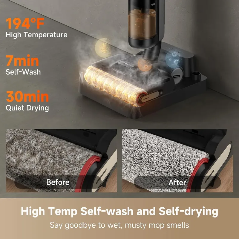 DREAME H12 FlexReach Review: Ultimate Cordless Wet Dry Vacuum for Hard Floors