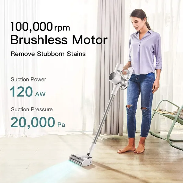 DREAME T10 Smart Vacuum: Laser Navigation & High Suction for Effortless Cleaning