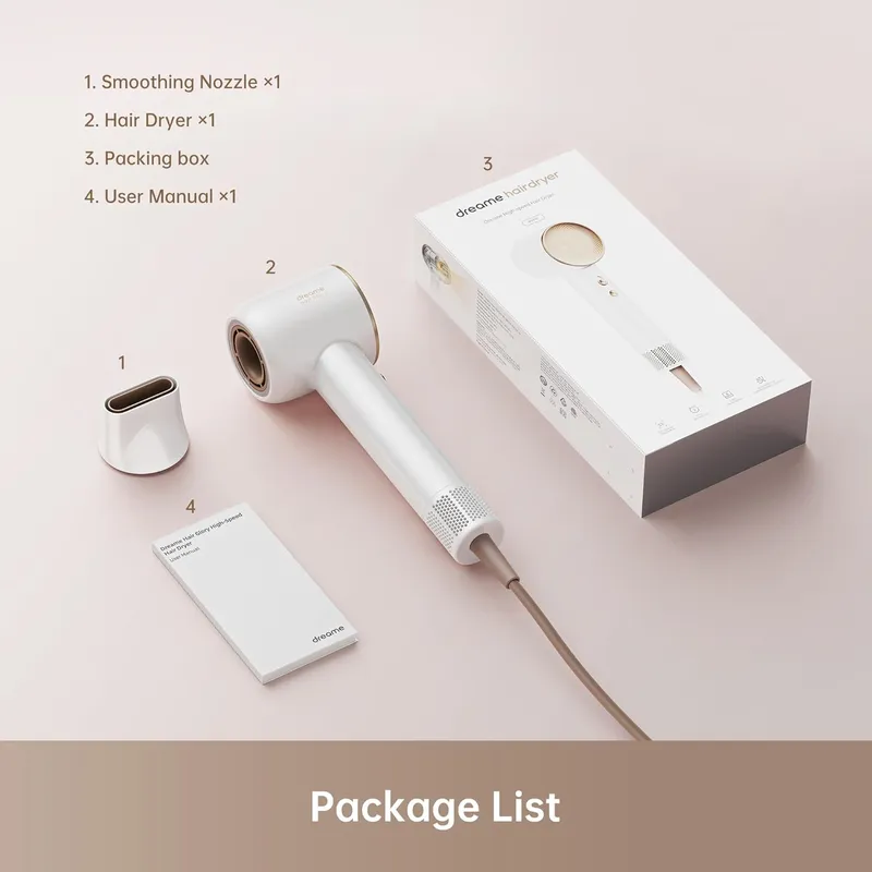 DREAM Hair Glory High-Speed Hair Dryer: Fast Drying, Smart Heat Control & Lightweight Design for Salon-Smooth Hair at Home