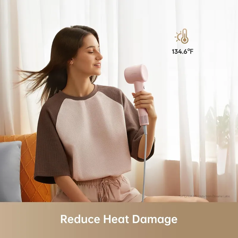 Dreame Hair Gleam: Ionic Shine & Heat Protection for Frizz-Free, Salon-Quality Hair at Home