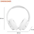 JBL Tune 720BT Wireless Over-Ear Headphones – 76H Playtime, 40mm Pure Bass & Bluetooth 5.3