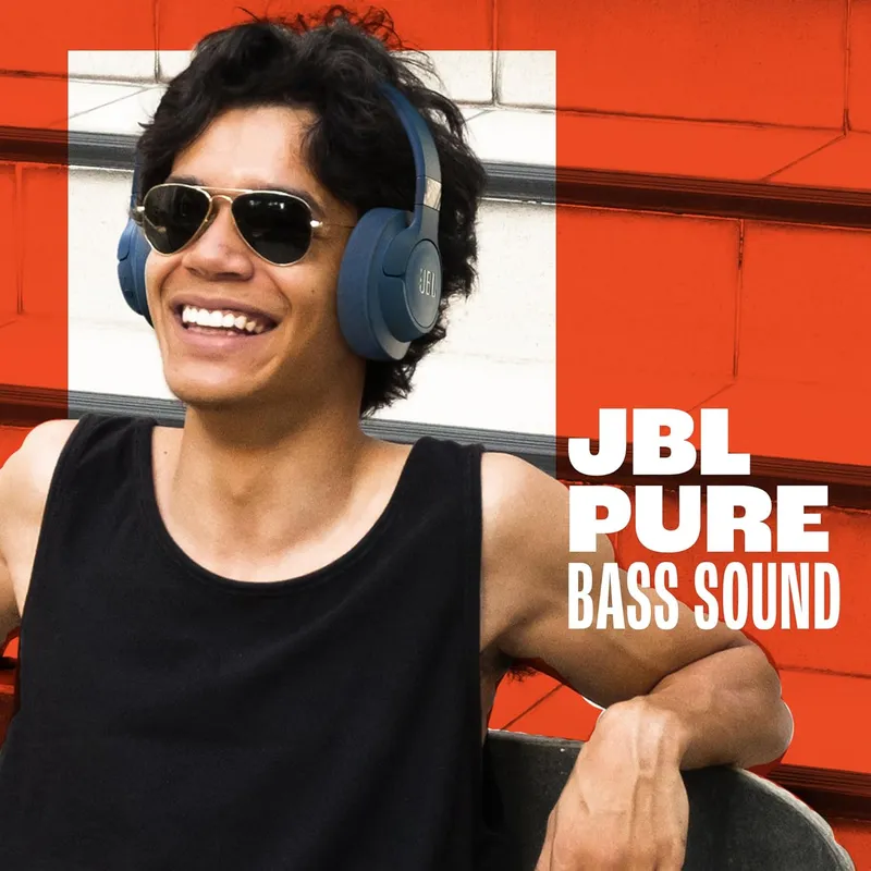 JBL Tune 720BT Wireless Over-Ear Headphones – 76H Playtime, 40mm Pure Bass & Bluetooth 5.3