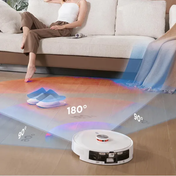 Lydsto L1 Robot Vacuum & Mop – 3300Pa Strong Suction, 150min Runtime, Smart Mopping & 2.5cm Obstacle Crossing