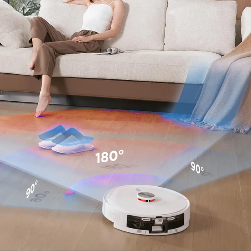 Lydsto L1 Robot Vacuum & Mop – 3300Pa Strong Suction, 150min Runtime, Smart Mopping & 2.5cm Obstacle Crossing
