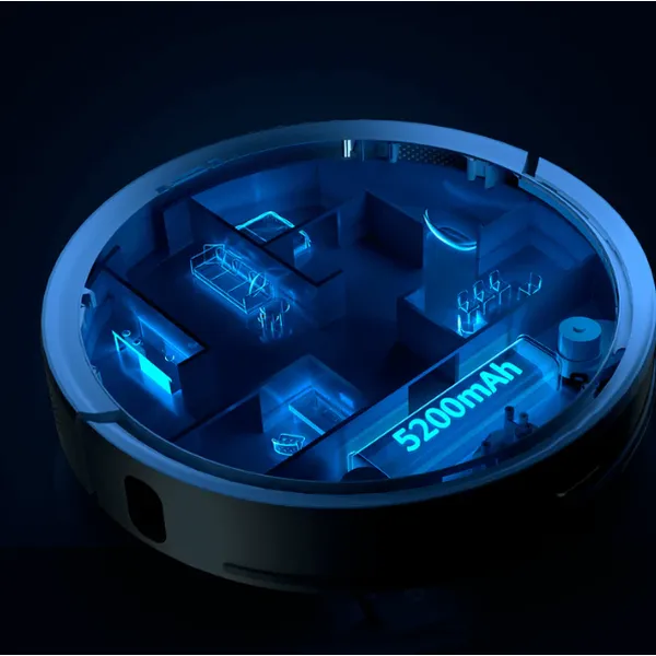 Lydsto L1 Robot Vacuum & Mop – 3300Pa Strong Suction, 150min Runtime, Smart Mopping & 2.5cm Obstacle Crossing