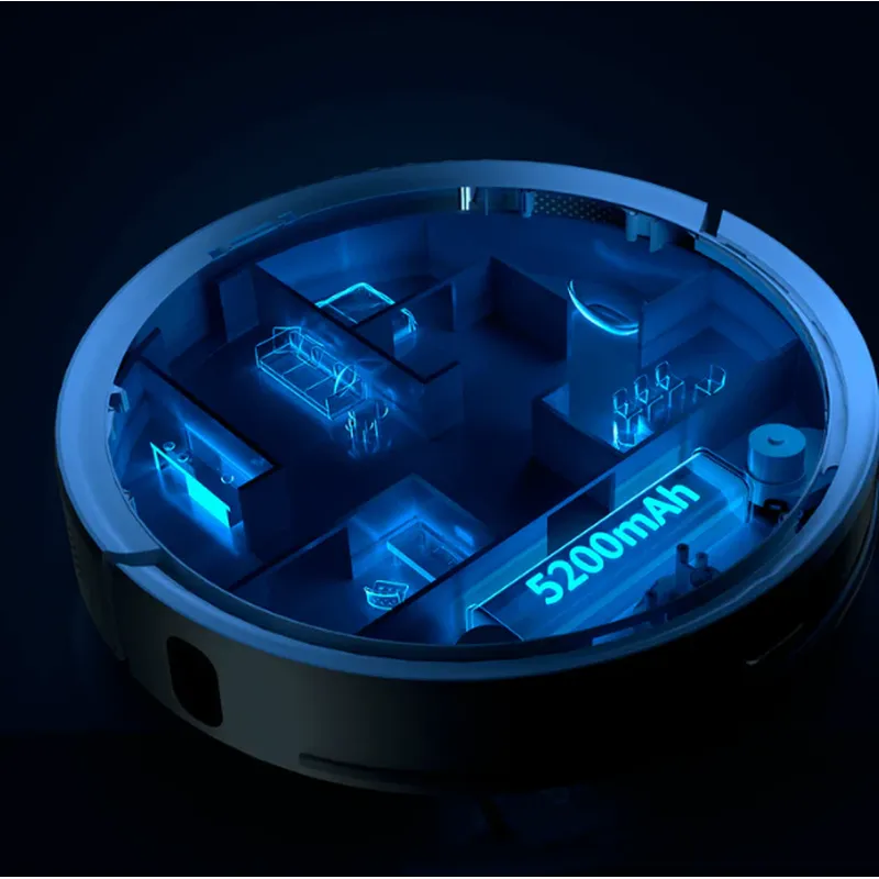 Lydsto L1 Robot Vacuum & Mop – 3300Pa Strong Suction, 150min Runtime, Smart Mopping & 2.5cm Obstacle Crossing