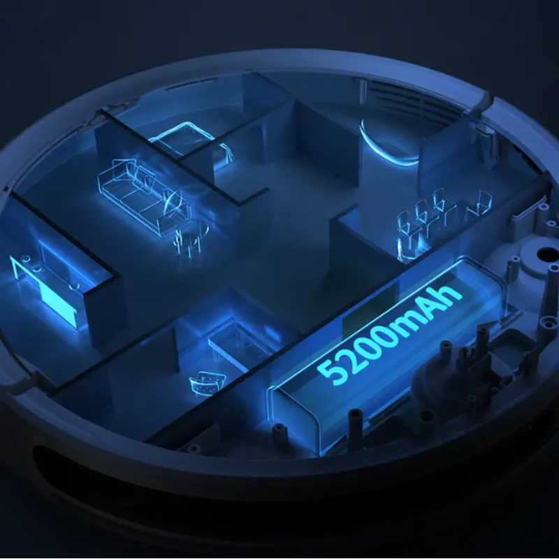 Lydsto R3 Robot Vacuum & Mop – 3000Pa Suction, 3L Auto Dust Collection, 150min Runtime & 7.3cm Slim Body