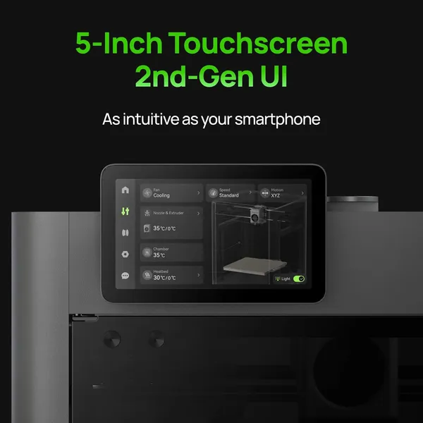  Click to see full view Bambu Lab P2S Combo, P2S 3D Printer and AMS 2 Pro, 600 mm/s High-Speed CoreXY 3D Printer, Support Up to 20 Colors 3D Printing, Ready-to-Use FDM Printer with AI Error Detection, Large Build Volume