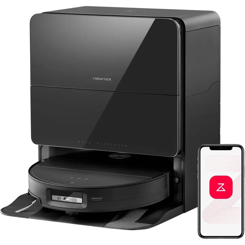 Roborock Saros 10 - Low Profile Design with Powerful Cleaning and Advanced RetractSense Navigation for Deep Home Cleaning