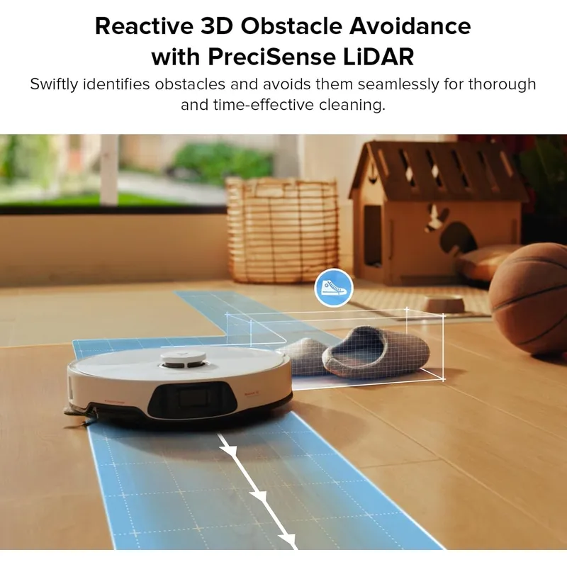 Roborock S8 Max Ultra - Revolutionize Your Cleaning with Advanced Mopping, AI Obstacle Avoidance & Self-Cleaning Station for Ultimate Home Care