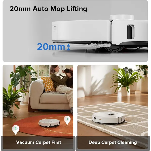 Roborock S8 Max Ultra - Revolutionize Your Cleaning with Advanced Mopping, AI Obstacle Avoidance & Self-Cleaning Station for Ultimate Home Care