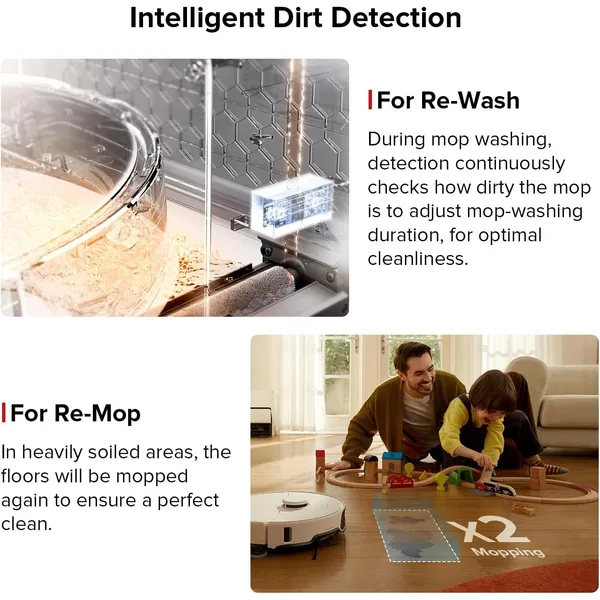Roborock S8 Max Ultra - Revolutionize Your Cleaning with Advanced Mopping, AI Obstacle Avoidance & Self-Cleaning Station for Ultimate Home Care