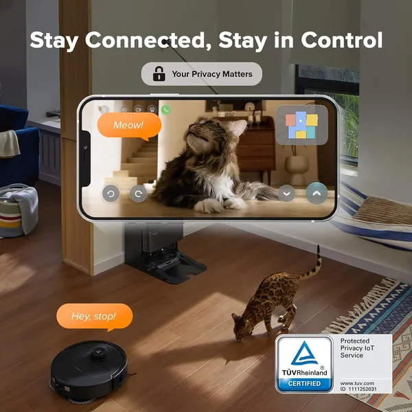 Roborock Qrevo Master: Flagship Robot Vacuum Mop with 15000Pa Suction, AI Reactive Tech & Auto-Empty All-in-One Dock