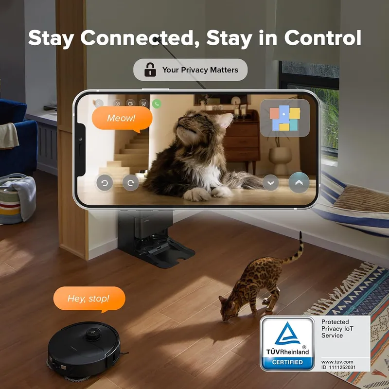 Roborock Qrevo Master: Flagship Robot Vacuum Mop with 15000Pa Suction, AI Reactive Tech & Auto-Empty All-in-One Dock