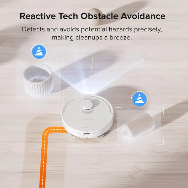 Roborock Qrevo: 5500Pa Suction Robot Vacuum Mop with Multifunctional Dock and Auto Mop Lifting