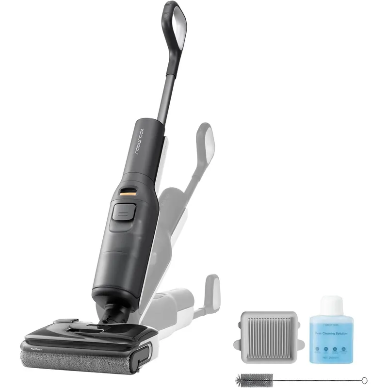 Roborock F25 LT Cordless Wet Dry Vacuum with 20000Pa Suction & 90°C Self-Cleaning Dual Scrapers
