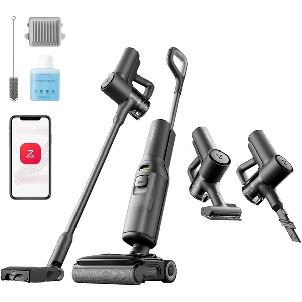 Roborock F25 ACE Combo 5-in-1 Cordless Wet Dry Vacuum – 20000Pa Suction, 90°C Self-Cleaning & Convertible Handheld