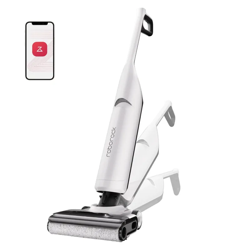Roborock Flexi Cordless Wet Dry Vacuum – 17000Pa Suction, FlatReach Design & 60°C Hot Water Self-Cleaning