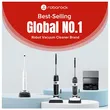 Roborock Flexi Cordless Wet Dry Vacuum – 17000Pa Suction, FlatReach Design & 60°C Hot Water Self-Cleaning