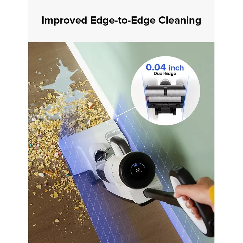 Roborock Dyad Pro Cordless Wet Dry Vacuum – 17000Pa Suction, DyadPower & RevoBrush Self-Cleaning