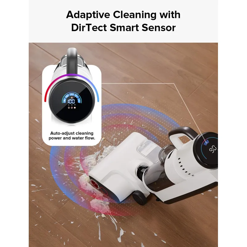 Roborock Dyad Pro Combo 5-in-1 Cordless Wet Dry Vacuum – 17000Pa Suction, DyadPower & Self-Cleaning System