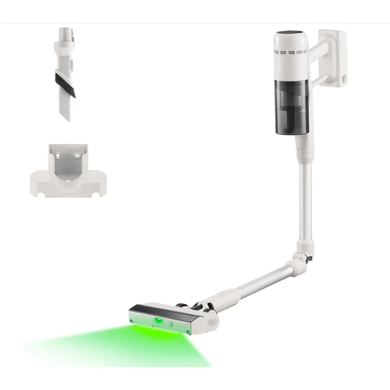 Roborock H60 Cordless Stick Vacuum – 115AW Suction, 90° Bendable Wand & 140° Green Light Detection