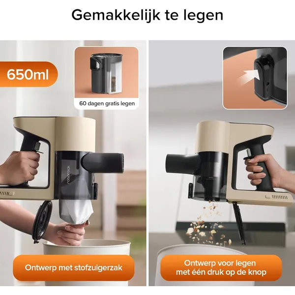 Roborock H5 Cordless Stick Vacuum – 158AW Suction, 1.55kg Lightweight & 99.997% HEPA Filtration