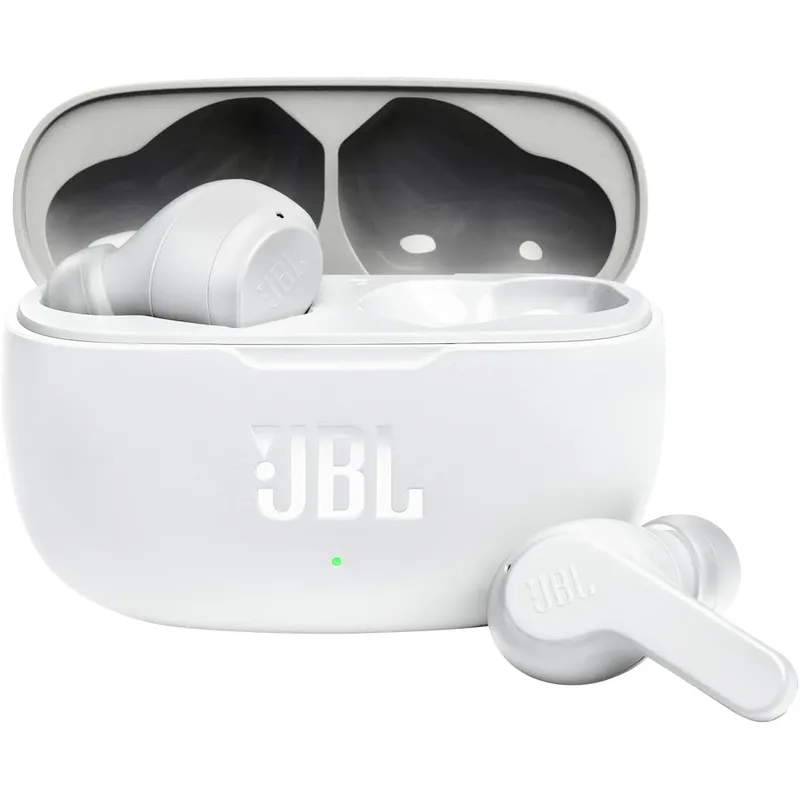 JBL Wave 200TWS True Wireless Earbuds – 20H Playtime, 8mm Deep Bass & IPX2 Sweat Resistant