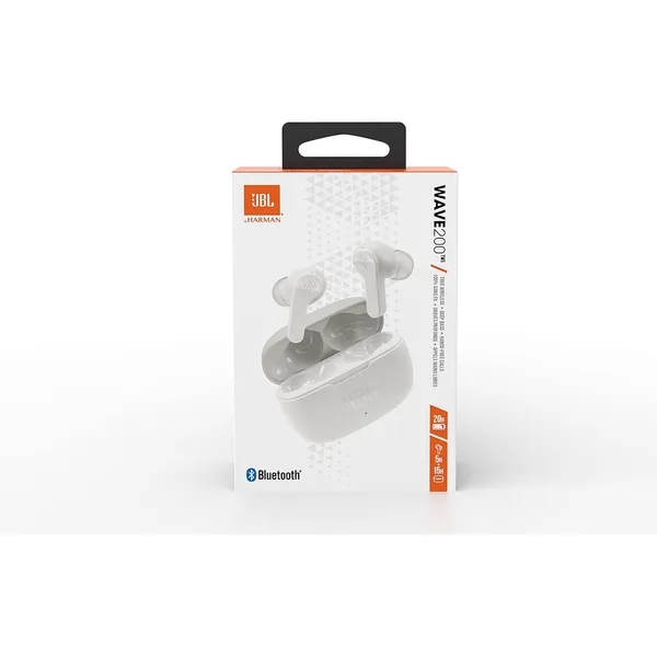 JBL Wave 200TWS True Wireless Earbuds – 20H Playtime, 8mm Deep Bass & IPX2 Sweat Resistant