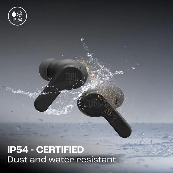JBL Wave Beam True Wireless Earbuds – 32H Playtime, 8mm Deep Bass, IP54 & Smart Ambient Technology