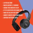 JBL Tune 520BT Wireless On-Ear Headphones – 57H Playtime, 32mm Pure Bass, Bluetooth 5.3 & Voice Aware