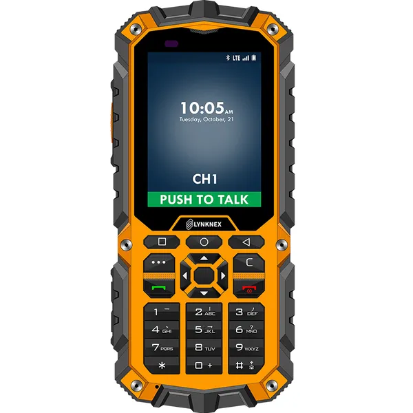 Dedicated Broadband Push To Talk Handheld