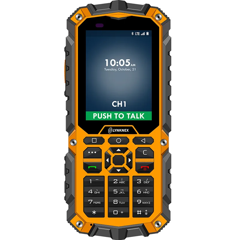 Dedicated Broadband Push To Talk Handheld