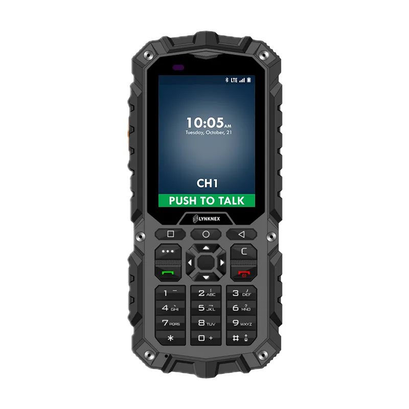 Dedicated Broadband Push To Talk Handheld