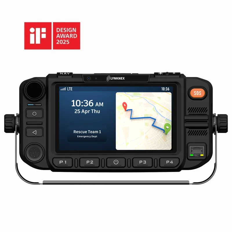 MX1 Pro Mission-Critical Vehicular Communication Terminal | LYNKNEX