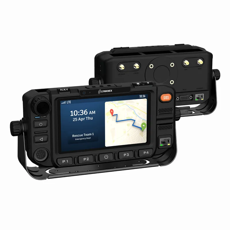 MX1 Pro Mission-Critical Vehicular Communication Terminal | LYNKNEX