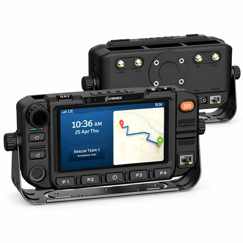MX1 Pro Mission-Critical Vehicular Communication Terminal | LYNKNEX