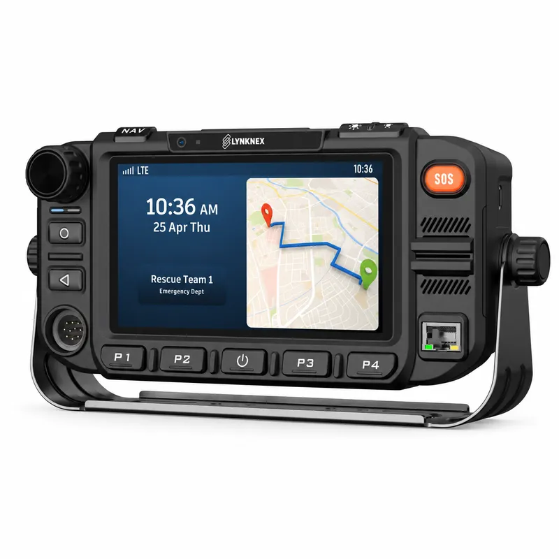MX1 Pro Mission-Critical Vehicular Communication Terminal | LYNKNEX